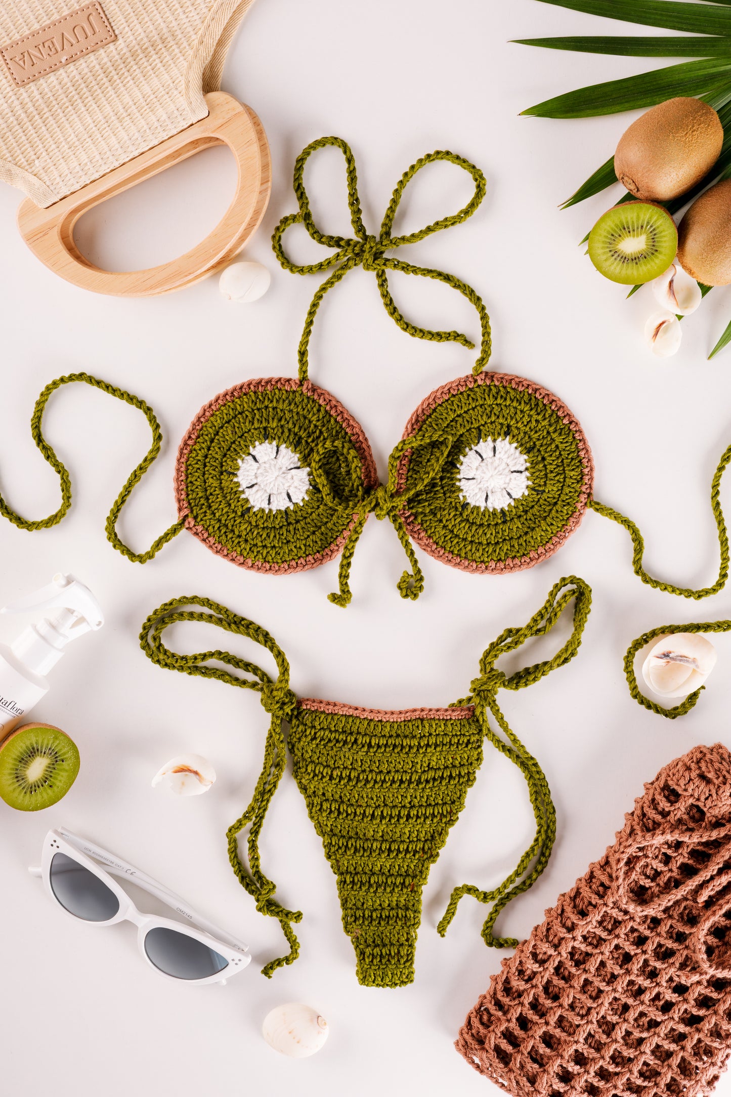 BIQUÍNI KIWI - COLEÇÃO BRASIL FRUTAS