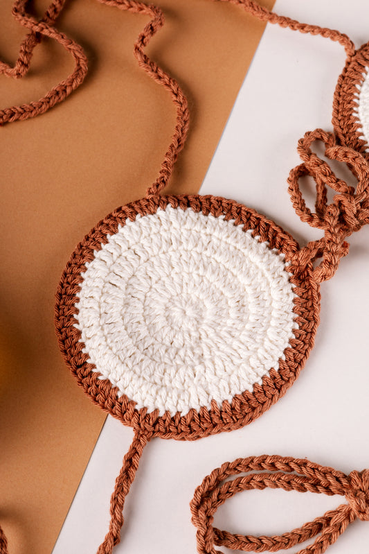 CONJUNTO BIQUÍNI COM SAIA COCO - COLEÇÃO BRASIL FRUTAS